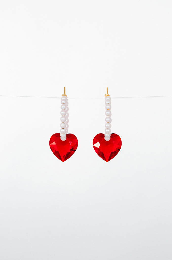 Big Heart Earrings, Amour