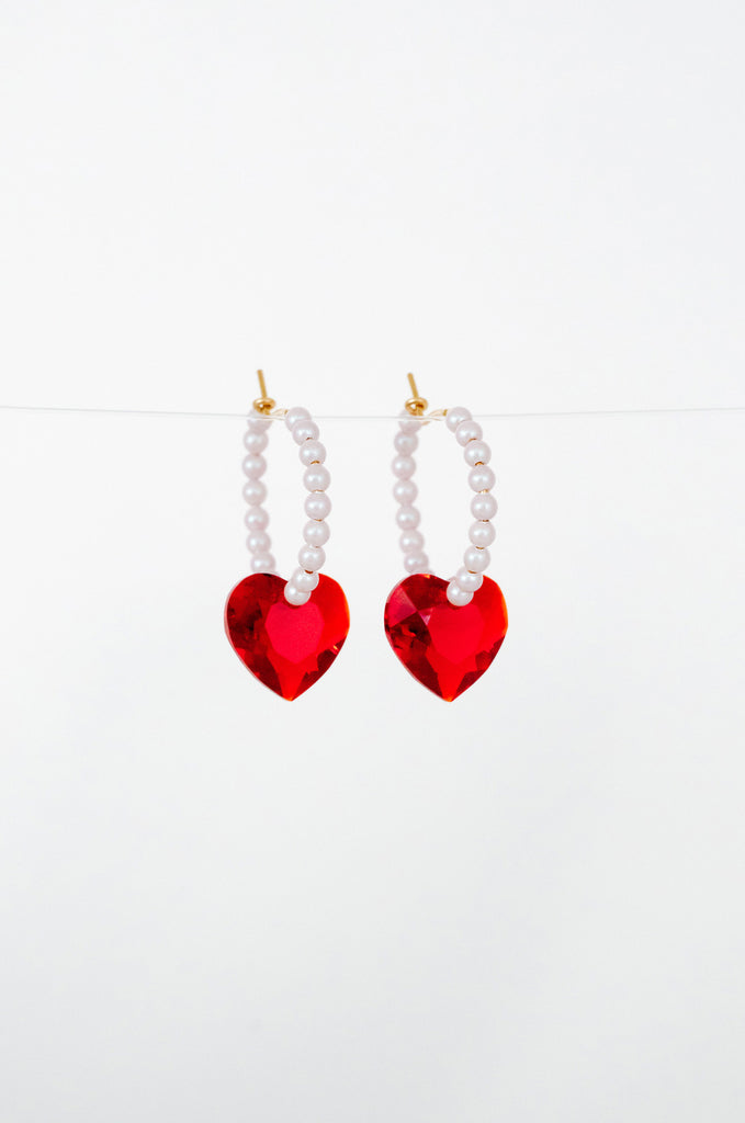 Big Heart Earrings, Amour