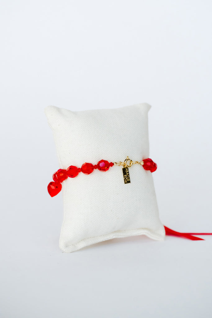 Back Scarlet Ceremony Bracelet at Abacus Row Handmade Jewelry