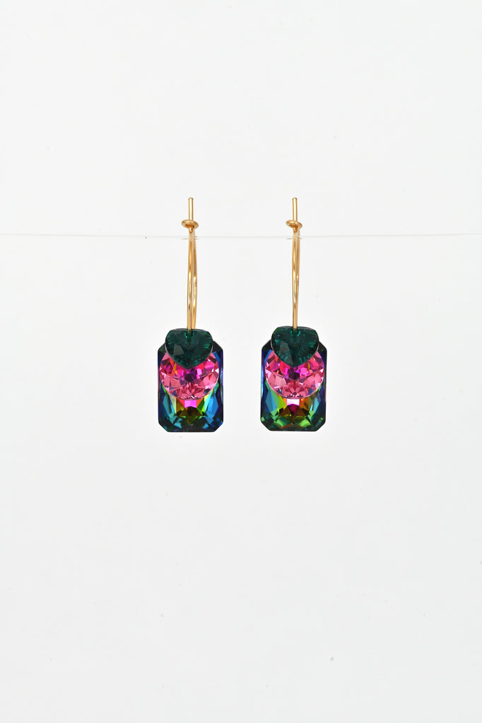 Love Potion Earrings No1 in the Garden Collection at Abacus Row Handmade Jewelry