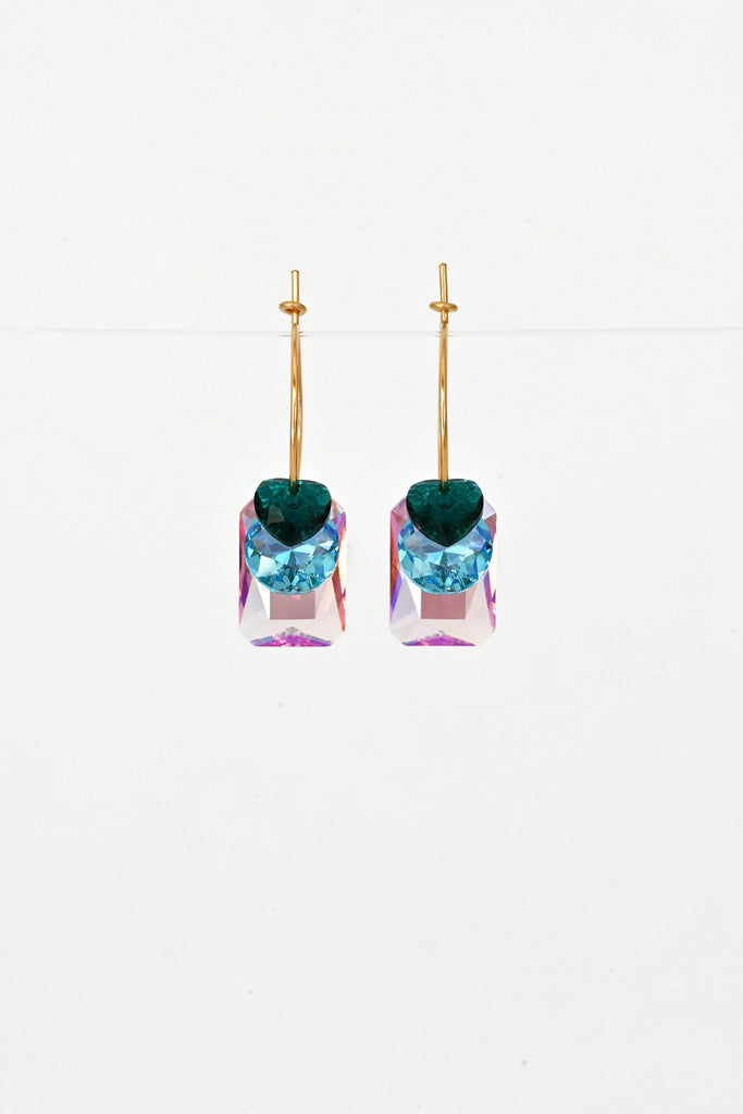 Love Potion Earrings No2 in the Garden Collection at Abacus Row Handmade Jewelry