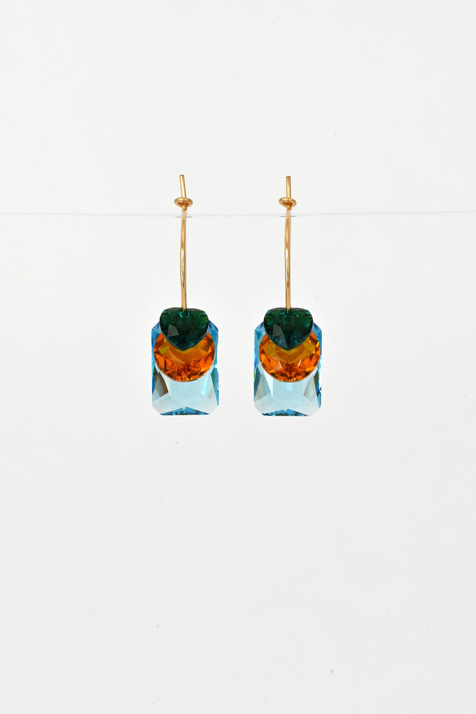 Love Potion Earrings No3 in the Garden Collection at Abacus Row Handmade Jewelry