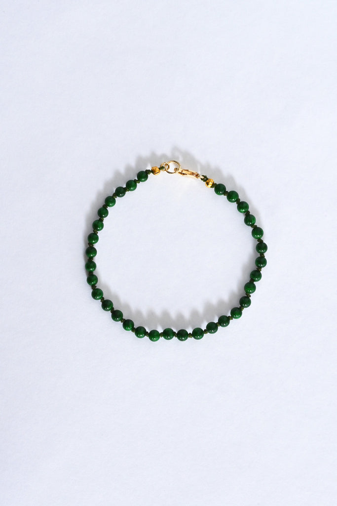 Mai Beaded Jade Bracelet No.1