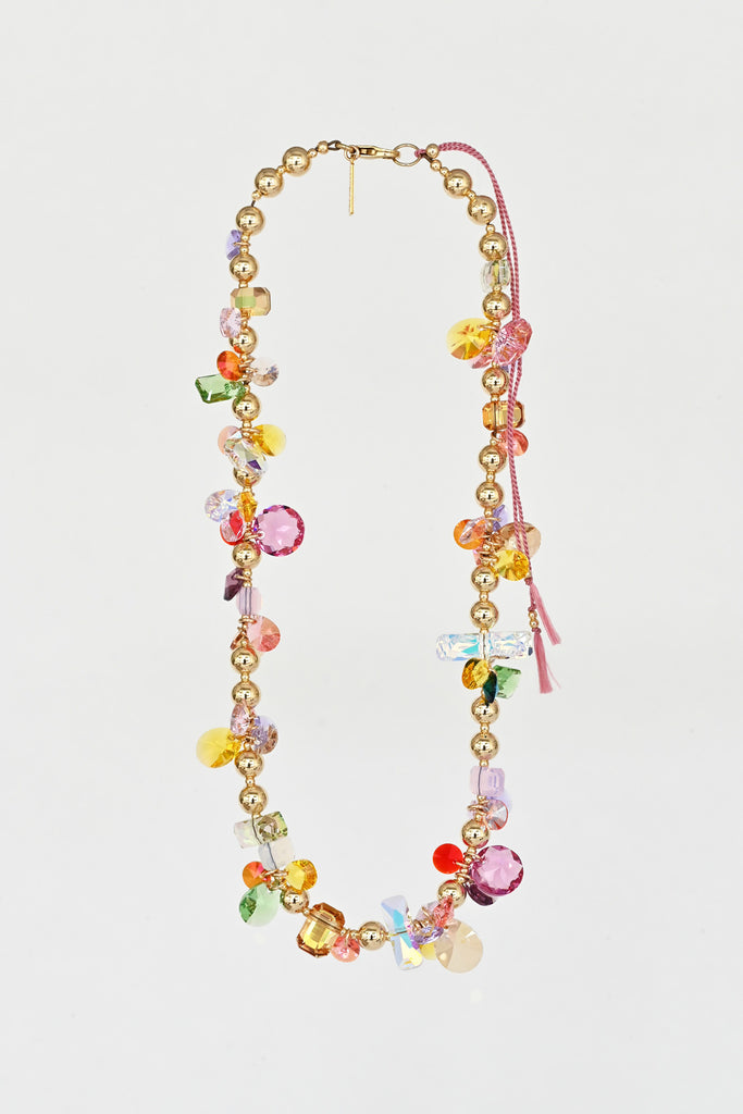 Superbloom Necklace No6 in the Garden Collection at Abacus Row Jewelry