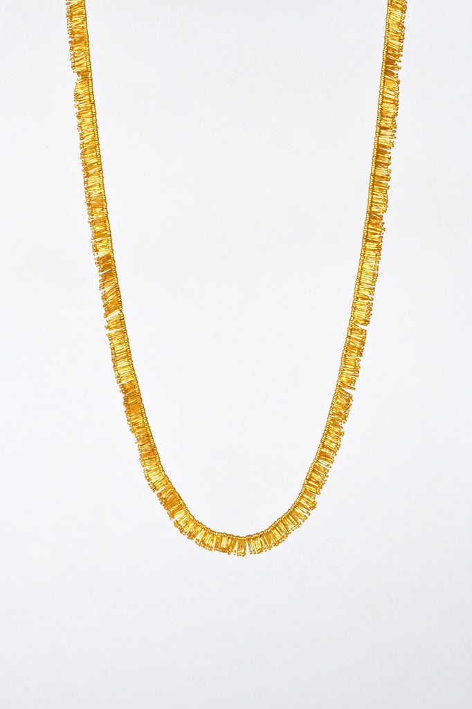 Willow Necklace by Cevherun detail at Abacus Row Handmade Jewelry