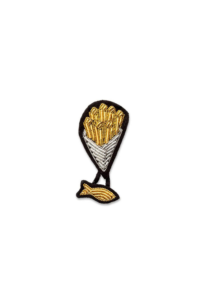 Fish and Chips Brooch